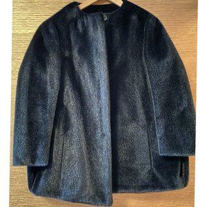 JIL SANDER POLYESTER/SILK JACKET SIZE 32